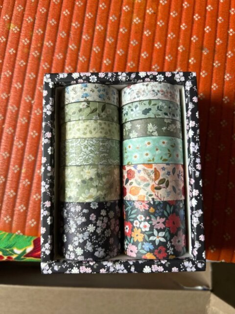 Floral Serenity Washi Tape Set