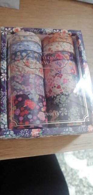 Floral Serenity Washi Tape Set
