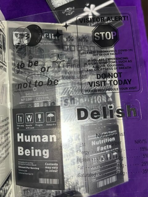 Mystische Momente Stickerbuch