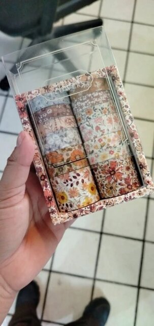 Floral Serenity Washi Tape Set