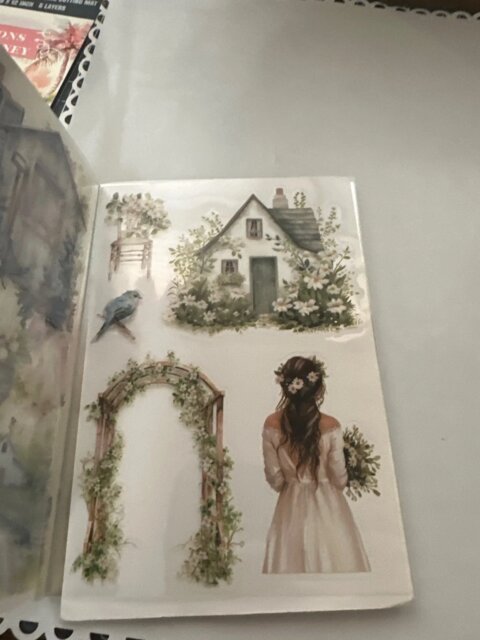 Four Seasons PET Adhesive Sticker Book