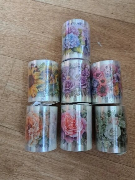 Enchanted Bloom PET Washi Tape