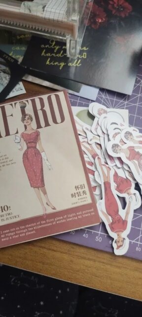 Retro Fashion Washi Stickers