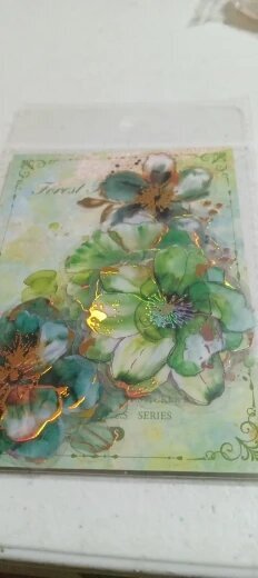 Blooming Fantasy PET Flower Sticker Pack