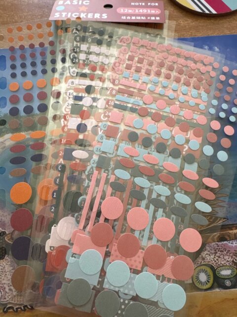 Pastel Planning Stickers Set