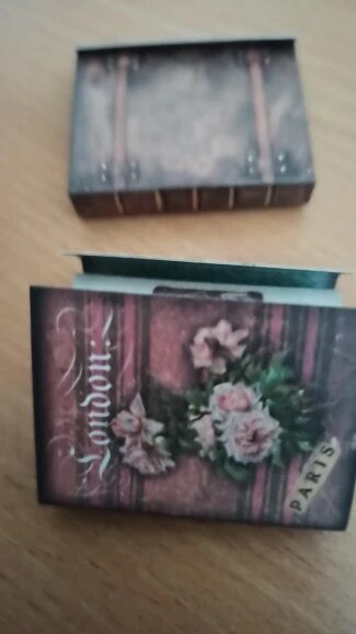Mini Vintage Paper Books – 60 Double-Sided Sheets