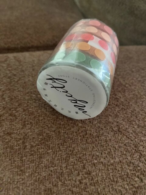 Pastel Dot Decorative Washi Tape Roll