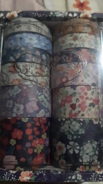 Floral Serenity Washi Tape Set
