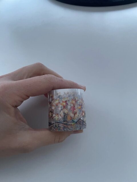 Light Surround PET Adhesive Sticker Roll