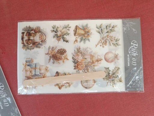 Autocollants de Noël vintage bonhomme de neige à frotter Junk Journal Collage Champignons Autocollants de transfert Album de bricolage Scrapbooking Autocollants d'artisanat