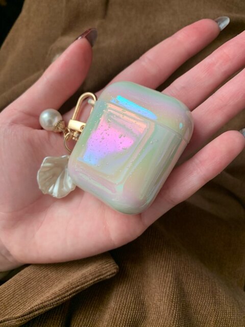 HOLOGRAPHIC PEARL AIRPODS CASE