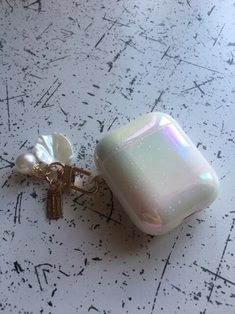 HOLOGRAPHIC PEARL AIRPODS CASE