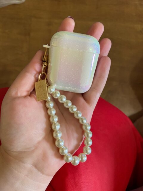 HOLOGRAPHIC PEARL AIRPODS CASE