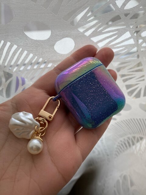 HOLOGRAPHIC PEARL AIRPODS CASE