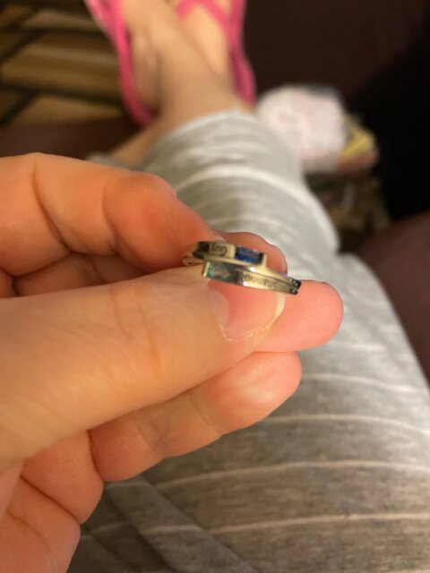 Couples Engraved Ring