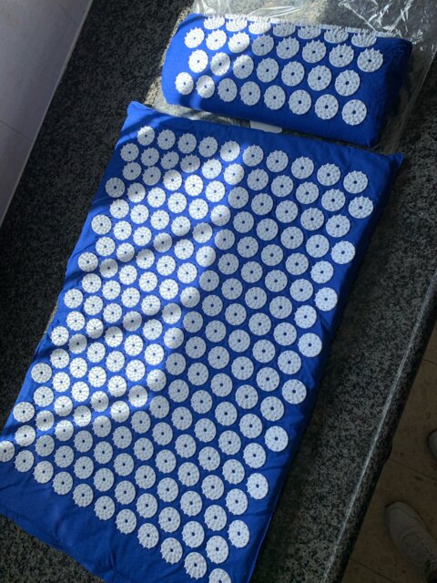 Acupressure Massager Mat with Pillow Cushion