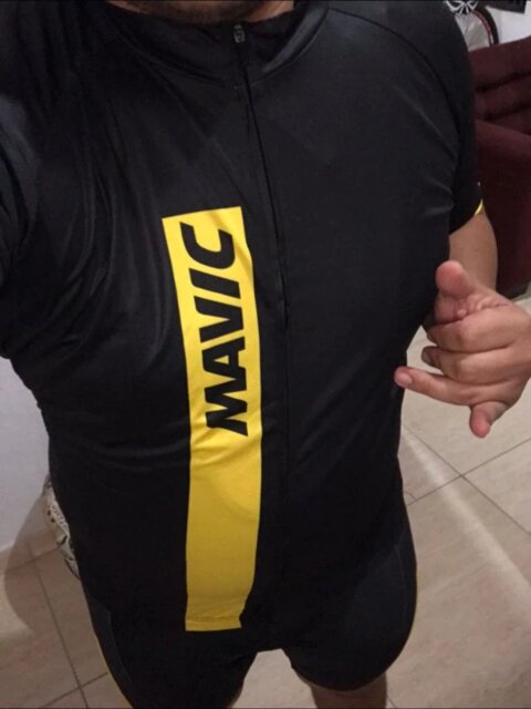 Short-Sleeved Bib Cycling Suit