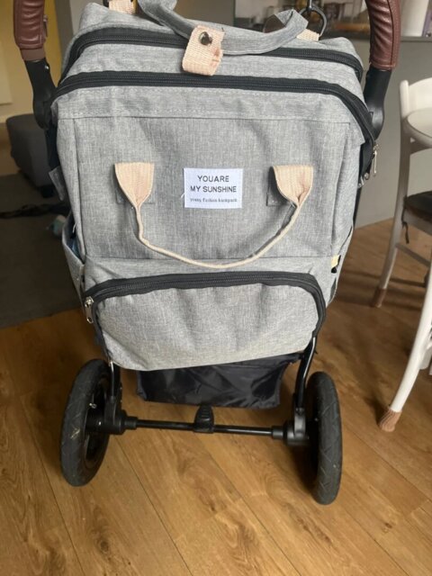 Multifunctional Foldable Diaper Bag for Mom