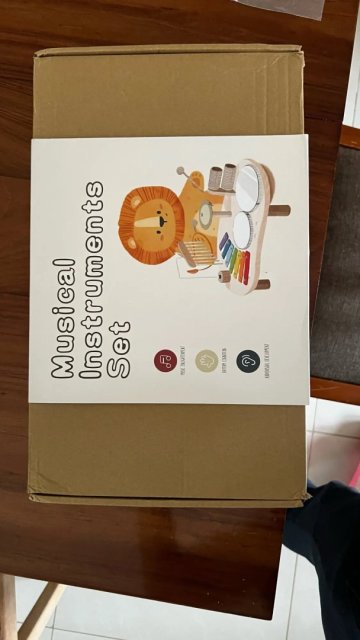 Wooden Educational Music Table - Percussion Kit for Kids