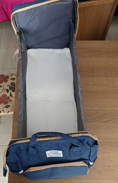 Multifunctional Foldable Diaper Bag for Mom