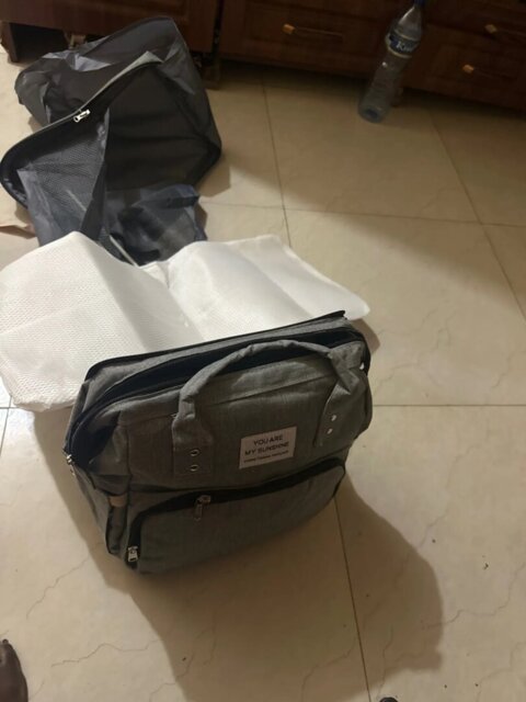 Multifunctional Foldable Diaper Bag for Mom