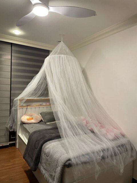 Baby bed canopy | white 