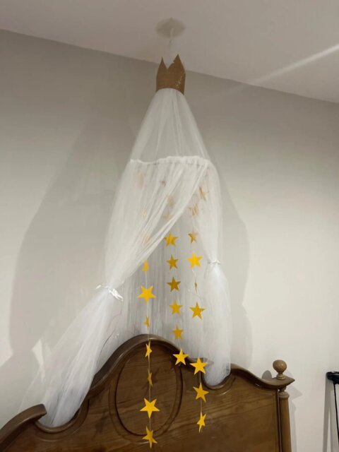 Baby bed canopy | white 
