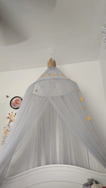 Baby bed canopy | white 