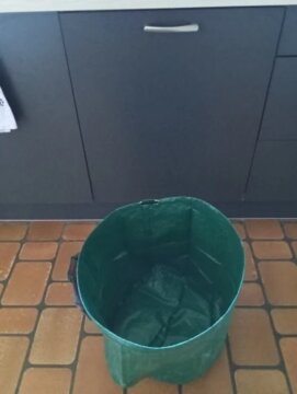 4x 270L Large Garden Waste Bag Reusable Leaf Rubbish Plant Grass Sack Carry Pack review