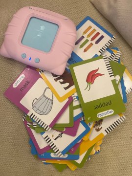 Talking Flash Cards For Toddlers Toy For Kids Preschool Words Learning Cards review