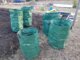 4x 270L Large Garden Waste Bag Reusable Leaf Rubbish Plant Grass Sack Carry Pack