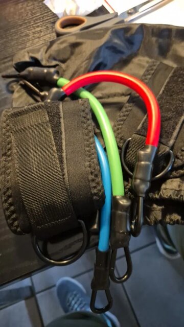 Bandas de resistencia para taekwondo