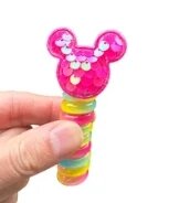 1PC New Lovely Embroidered Butterfly Elastic Spiral Hair Rope Head Rope Ponytail Hair Ring Rubber Band Headdress For Kids