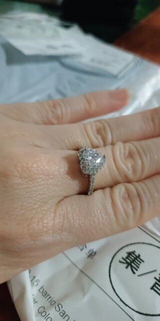 2 ct - Be Mine Heart Shaped Ring – Two Pearls Shop