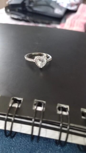 2 ct - Be Mine Heart Shaped Ring – Two Pearls Shop