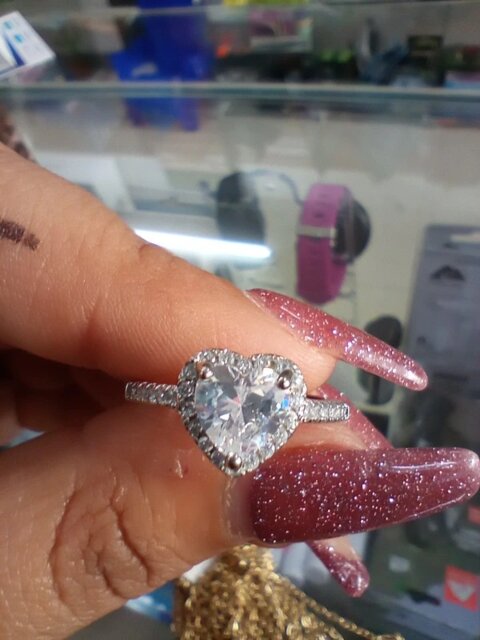 Be Mine Pavé Heart Ring 13号 Be Mine Pavé Heart Ring