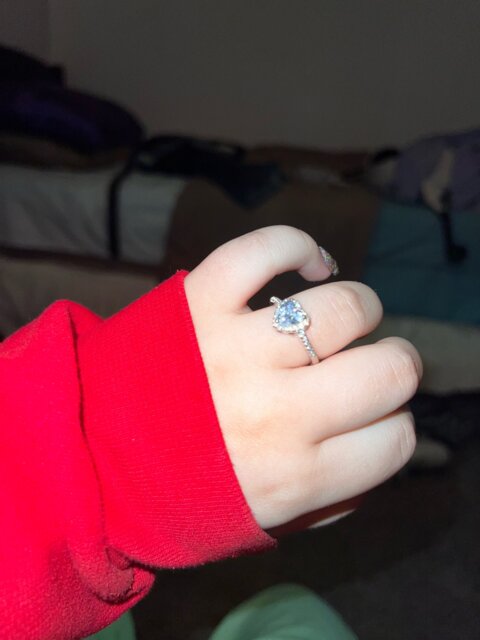 Be Mine Pavé Heart Ring 13号 Be Mine Pavé Heart Ring