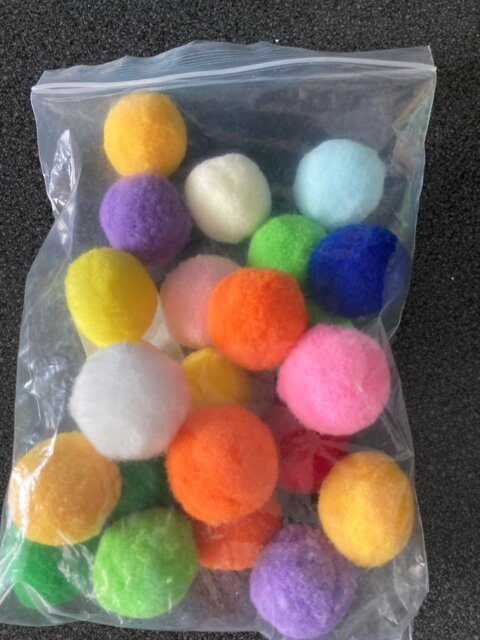 Purrfect Pom Poms