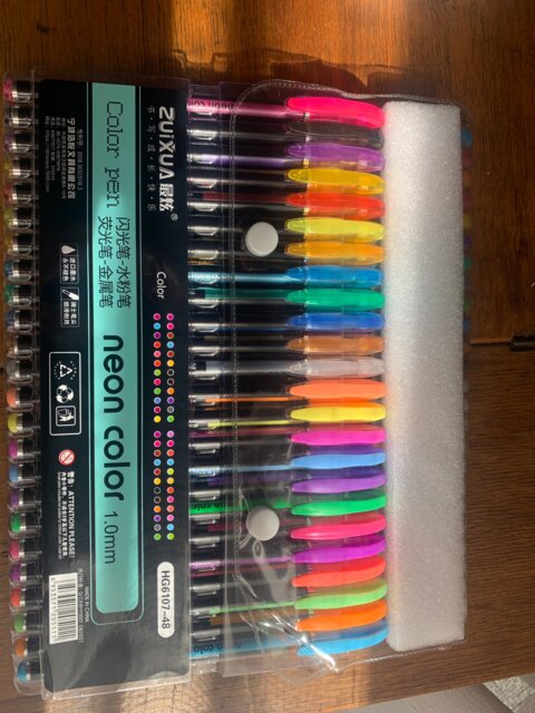 Gel Pen Set - Neon Color