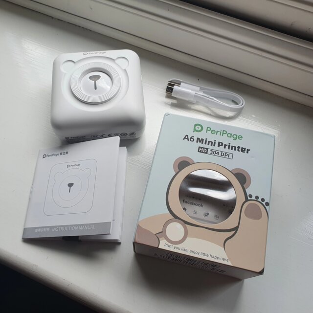 PeriPage A6 Thermal Printer 304 DPI