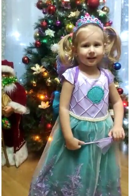 Robe de princesse - Ariel