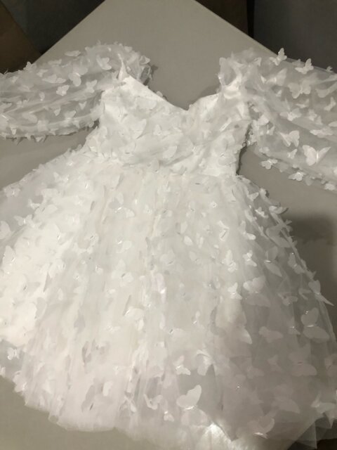 ROBE CEREMONIE FILLE - Papillons