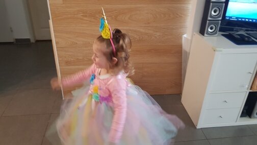 Robe de princesse Licorne