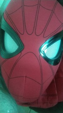 Spiderman Electronic Mask with Moving Eyes review