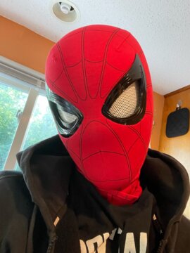 Spiderman Electronic Mask with Moving Eyes review