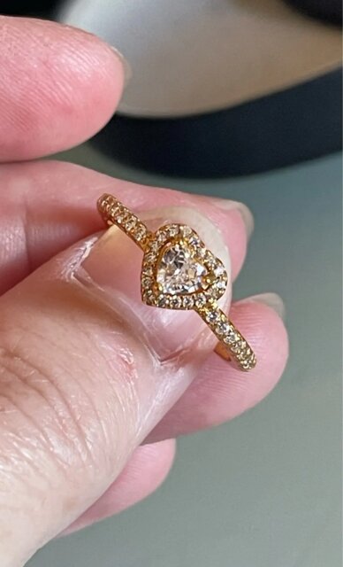 Rotating Forever Rose Box - W/ Promise Ring