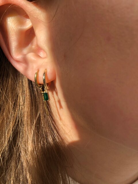 Emerald Earrings