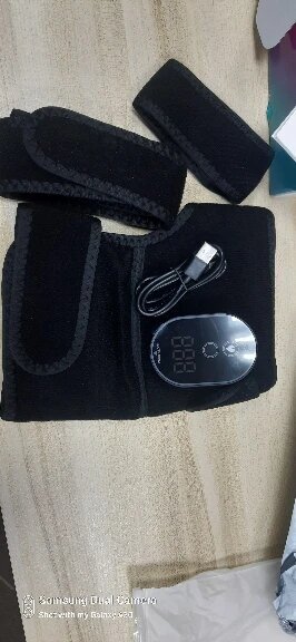 Premium Electrically Heated Shoulder Pads - USB Charging, 3 Heating Levels, 5000mAh Battery, Vibration Massage Device for Pain Relief and Muscle Relaxation