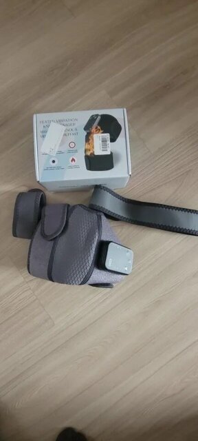 Premium Electrically Heated Shoulder Pads - USB Charging, 3 Heating Levels, 5000mAh Battery, Vibration Massage Device for Pain Relief and Muscle Relaxation