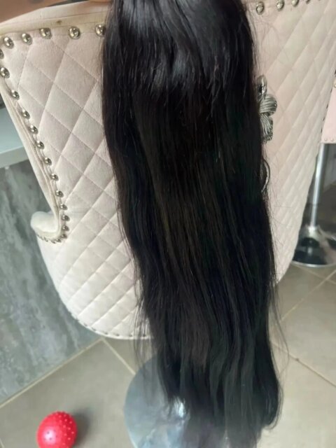 Bone Straight Pre Plucked Brazilian Transparent Lace Front Human Hair Wig
